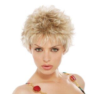 NEW Estetica Petite Demi Synthetic Wig with Stylish Spikes Available in 4 Colour